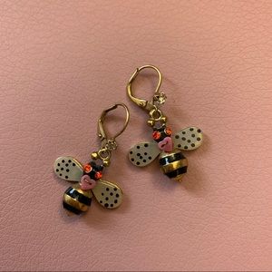bumblebee earrings